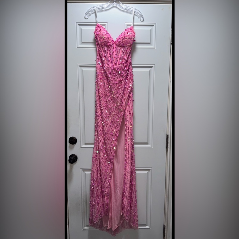 Sherri Hill Candy Pink Dress